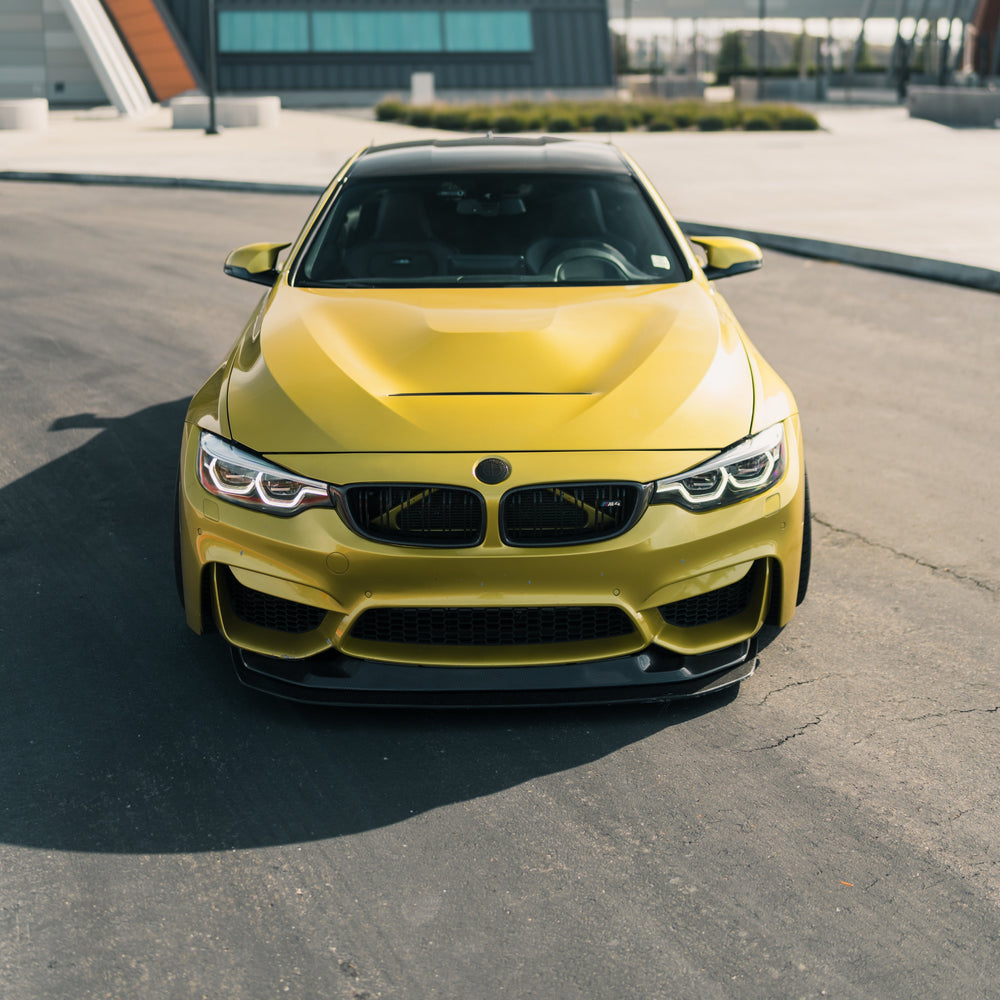 GTS STYLE CARBON FIBER FRONT LIP FOR BMW F80 M3 / F82 F83 M4