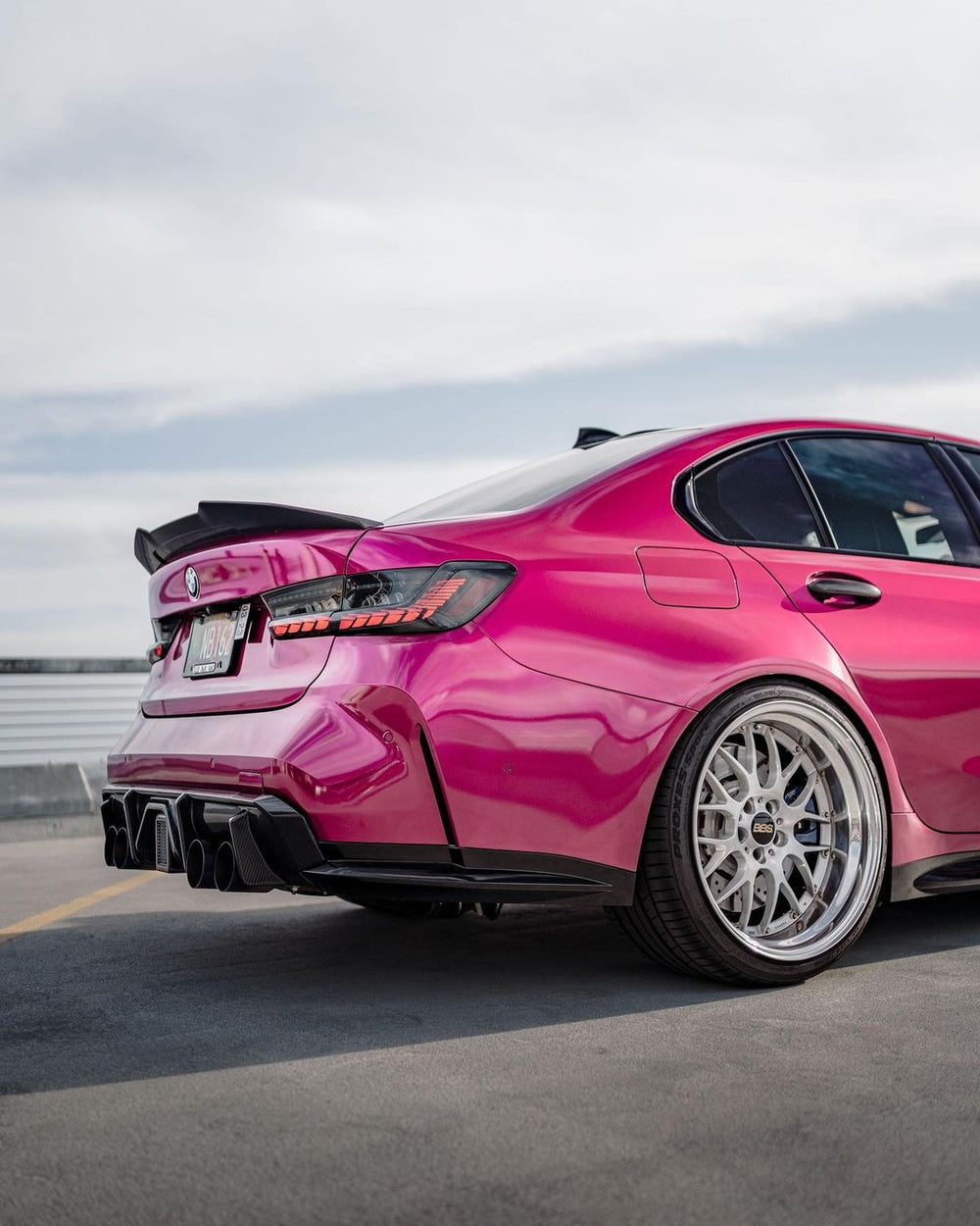GTS STYLE CLEAR OLED TAIL LIGHTS FOR BMW G80 M3 / G20 3 SERIES