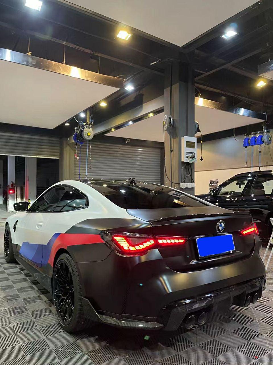GTS STYLE OLED TAIL LIGHTS FOR BMW G82 G83 M4 / G22 G23 G26 4 SERIES