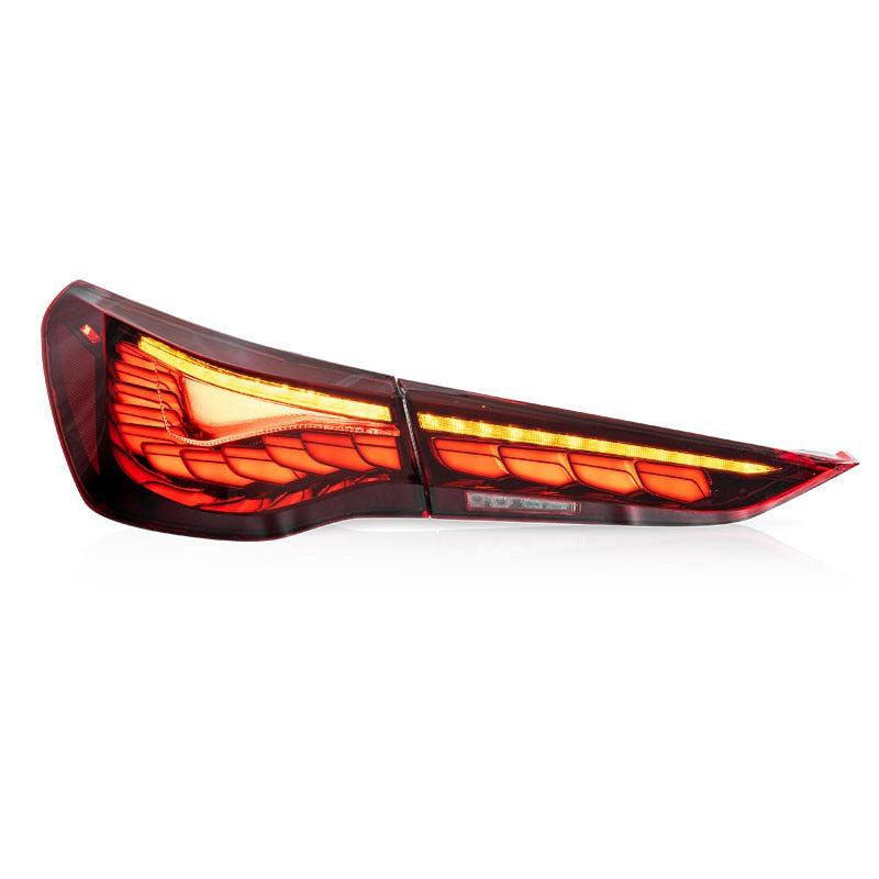 GTS STYLE OLED TAIL LIGHTS FOR BMW G82 G83 M4 / G22 G23 G26 4 SERIES