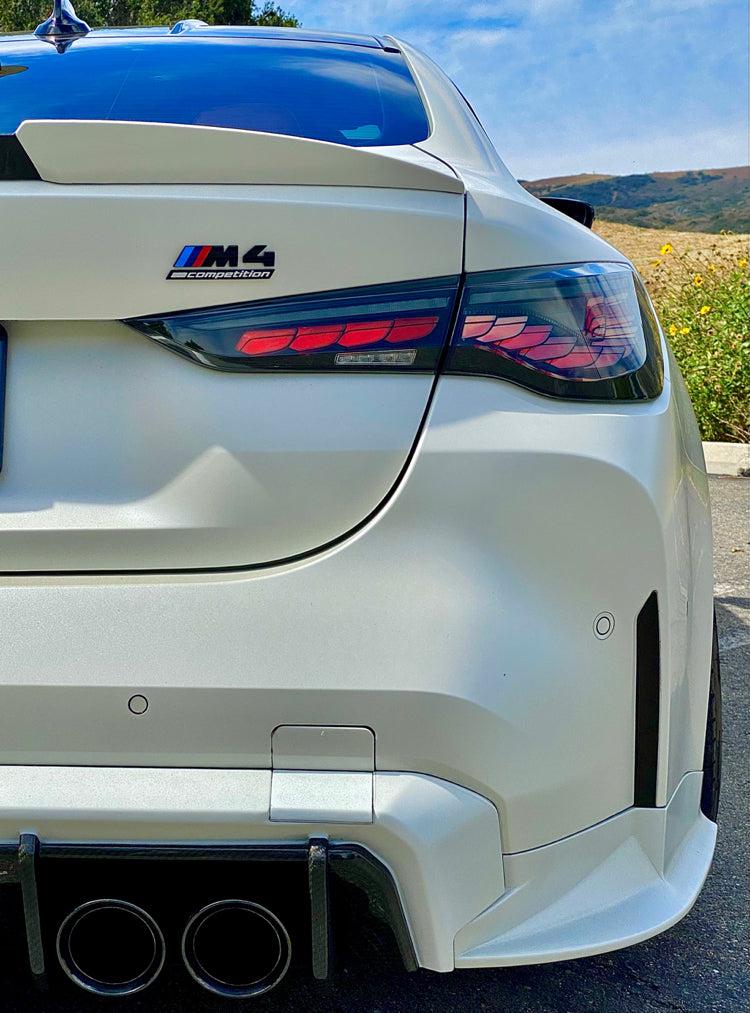 GTS STYLE OLED TAIL LIGHTS FOR BMW G82 G83 M4 / G22 G23 G26 4 SERIES