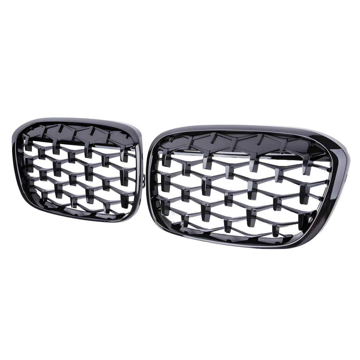 DIAMOND STYLE GLOSS BLACK GRILLE FOR BMW F48 F49 X1