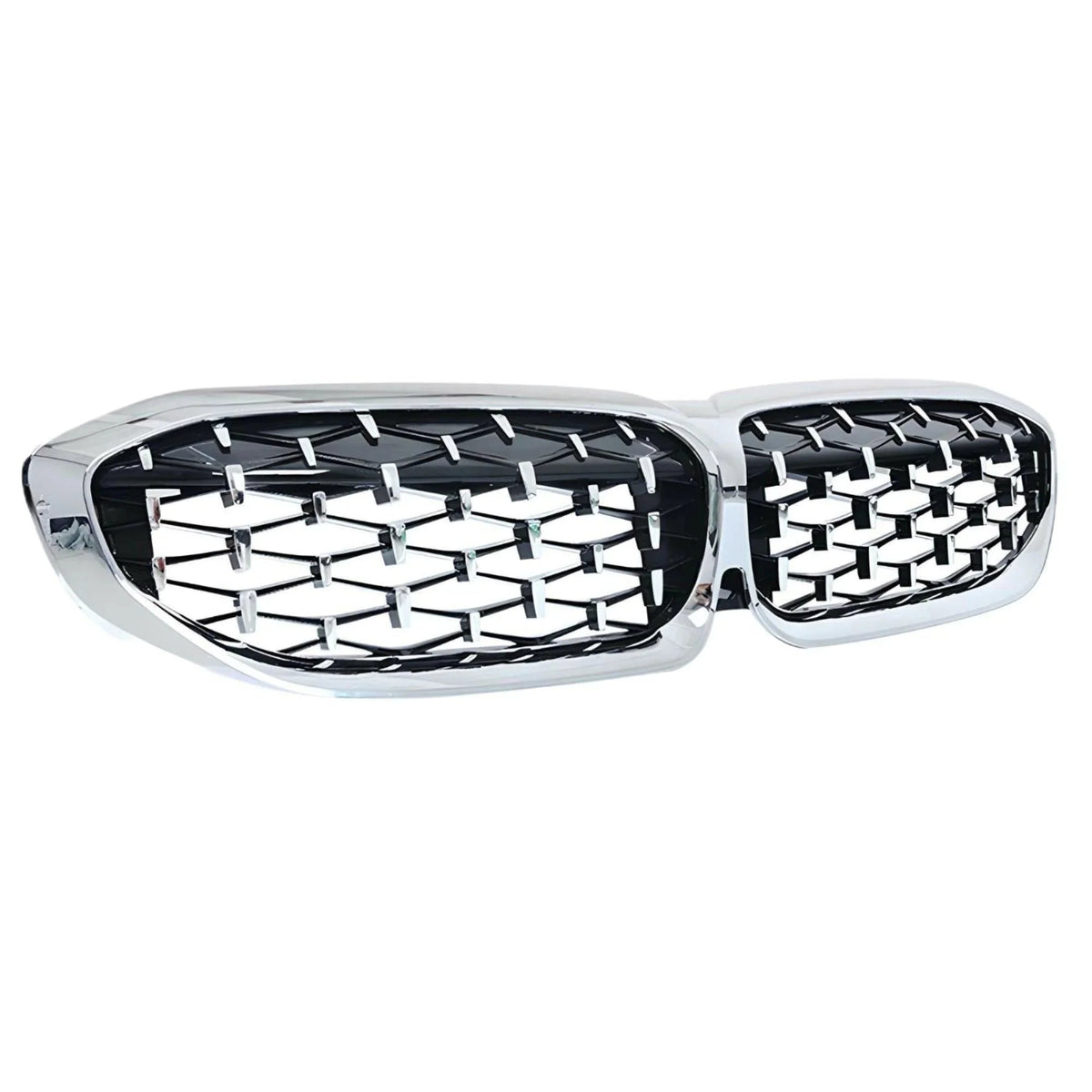 DIAMOND STYLE GLOSS BLACK GRILLE FOR BMW G20 G21 3 SERIES PRE-LCI