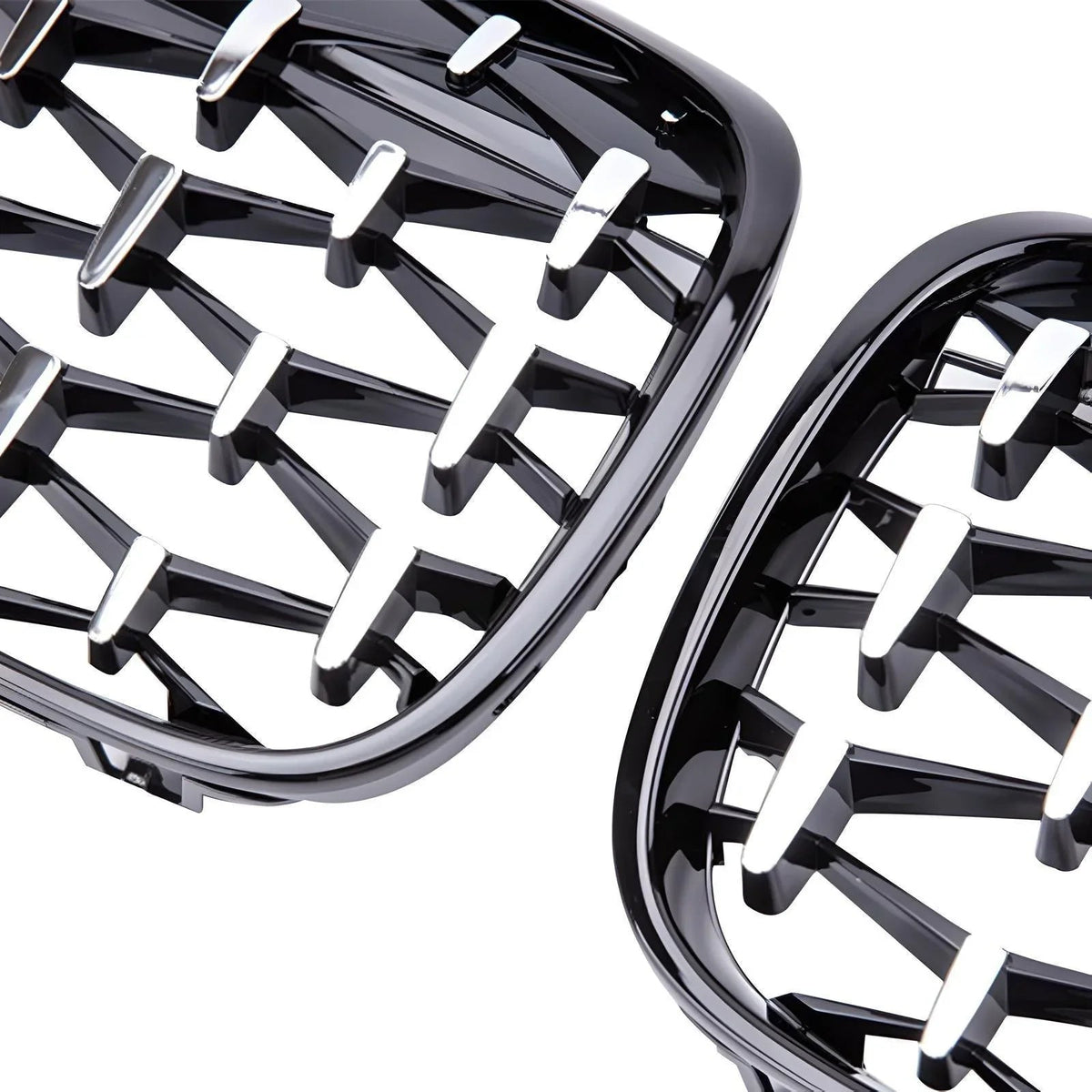 DIAMOND STYLE GLOSS BLACK GRILLE FOR BMW F48 F49 X1
