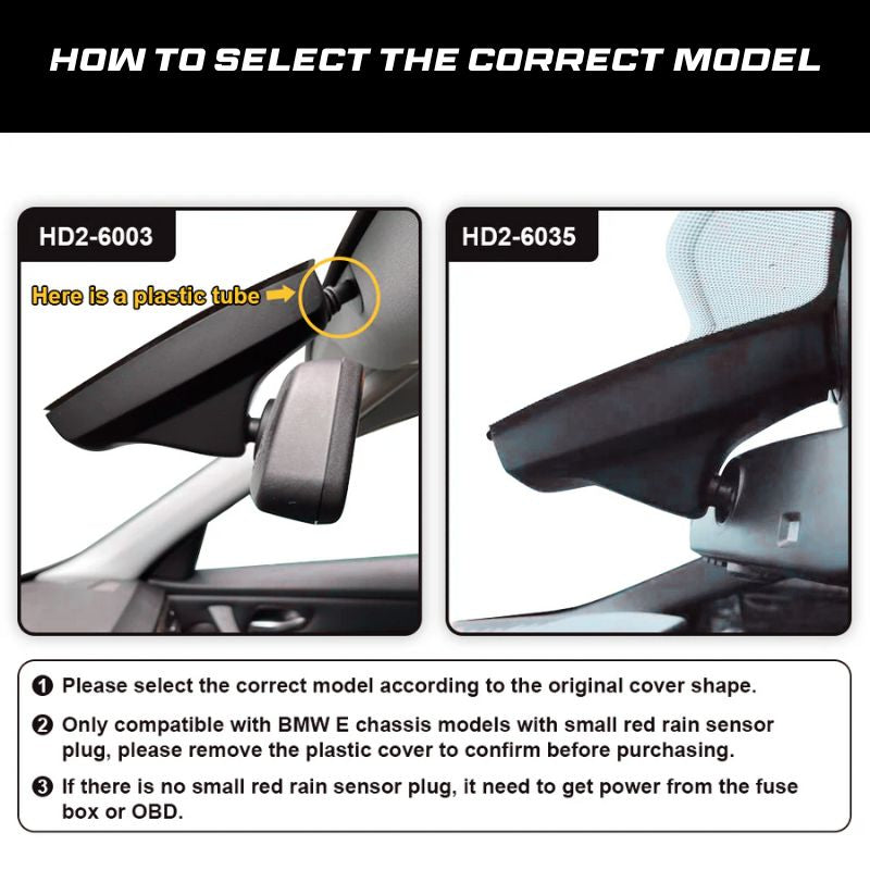 INTEGRATED 4K DASH CAM FOR BMW E84 X1 / E83 X3 / E70 X5 / E71 X6 / E89 Z4