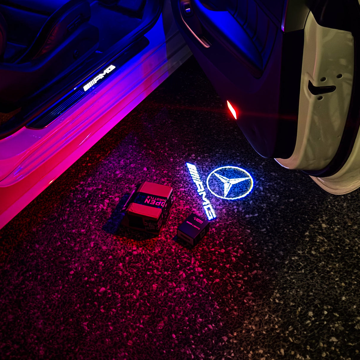 MERCEDES DOOR LIGHTS