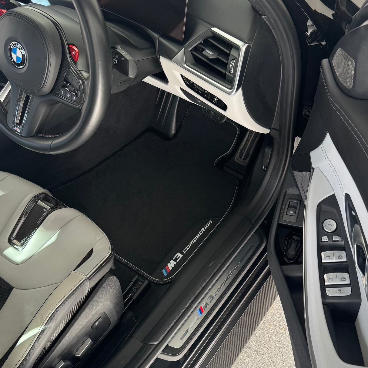 BMW E90 E92 F80 G80 G81 M3 CUSTOM FLOOR MATS SET