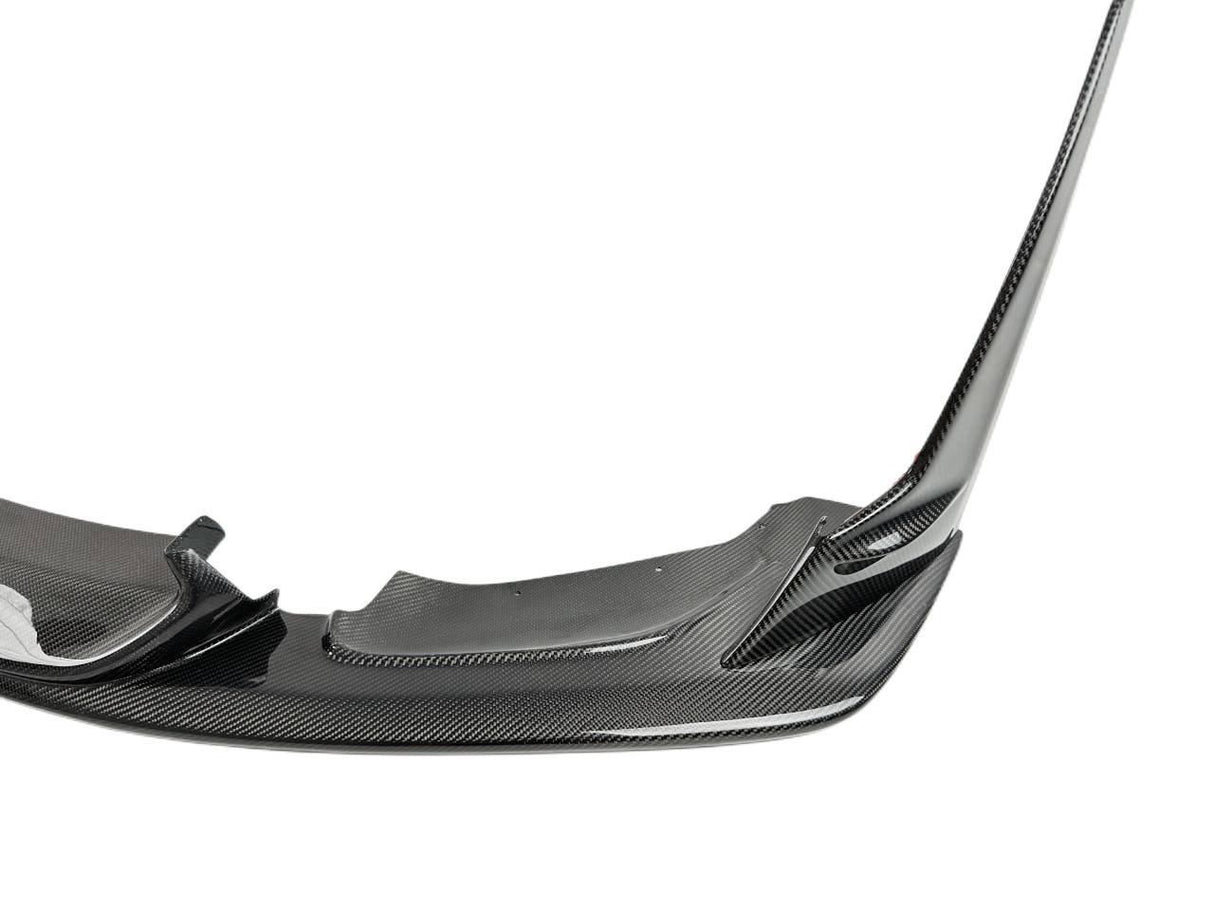 LAPTOR STYLE CARBON FIBER FRONT LIP FOR BMW F80 M3 / F82 F83 M4