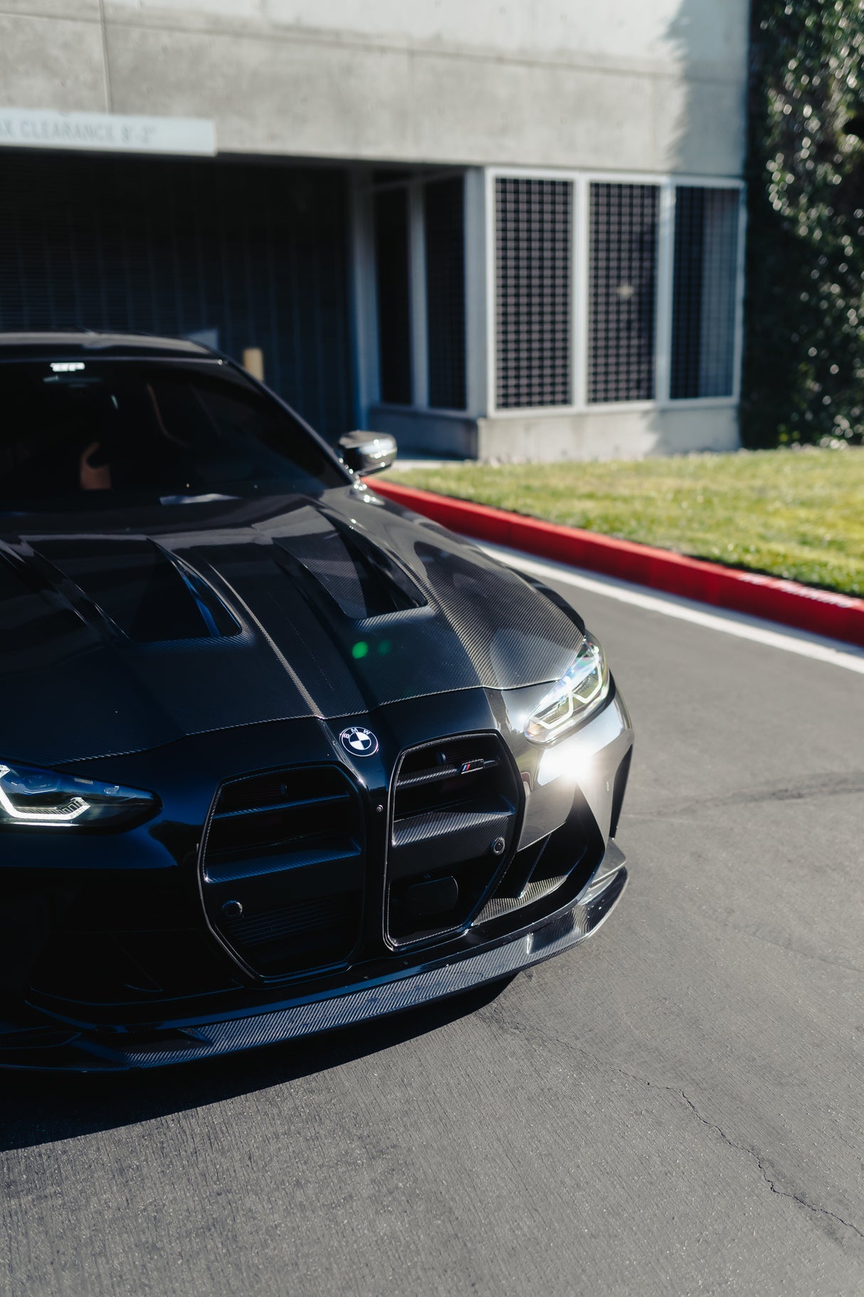 MHC STYLE CARBON FIBER FRONT LIP FOR BMW G80 M3 / G82 G83 M4