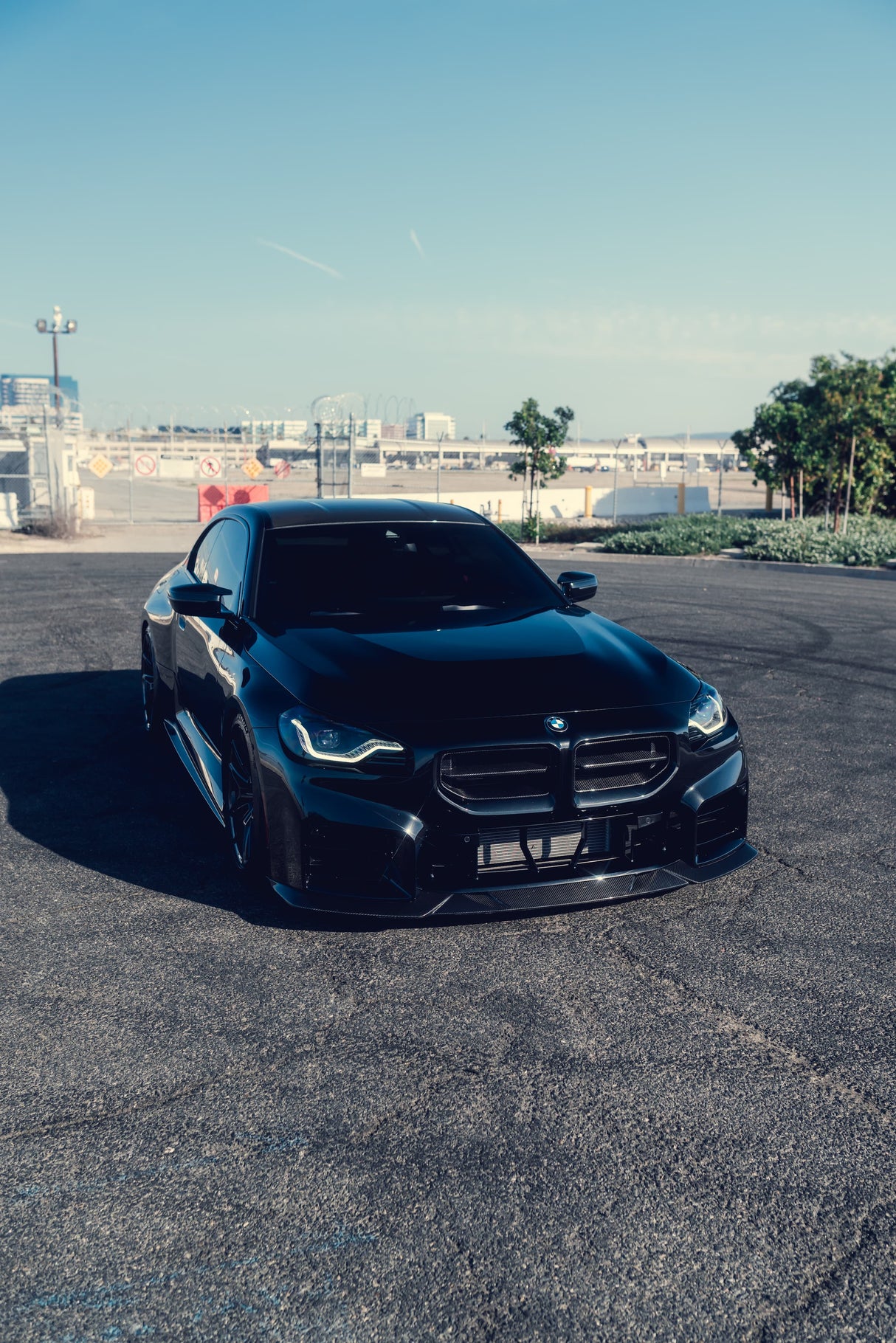 MHC STYLE CARBON FIBER FRONT LIP FOR BMW G87 M2