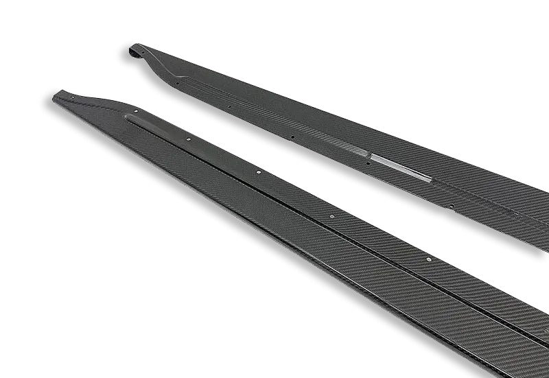 MHC STYLE CARBON FIBER SIDE SKIRTS FOR BMW G80 M3 G82 G83 M4