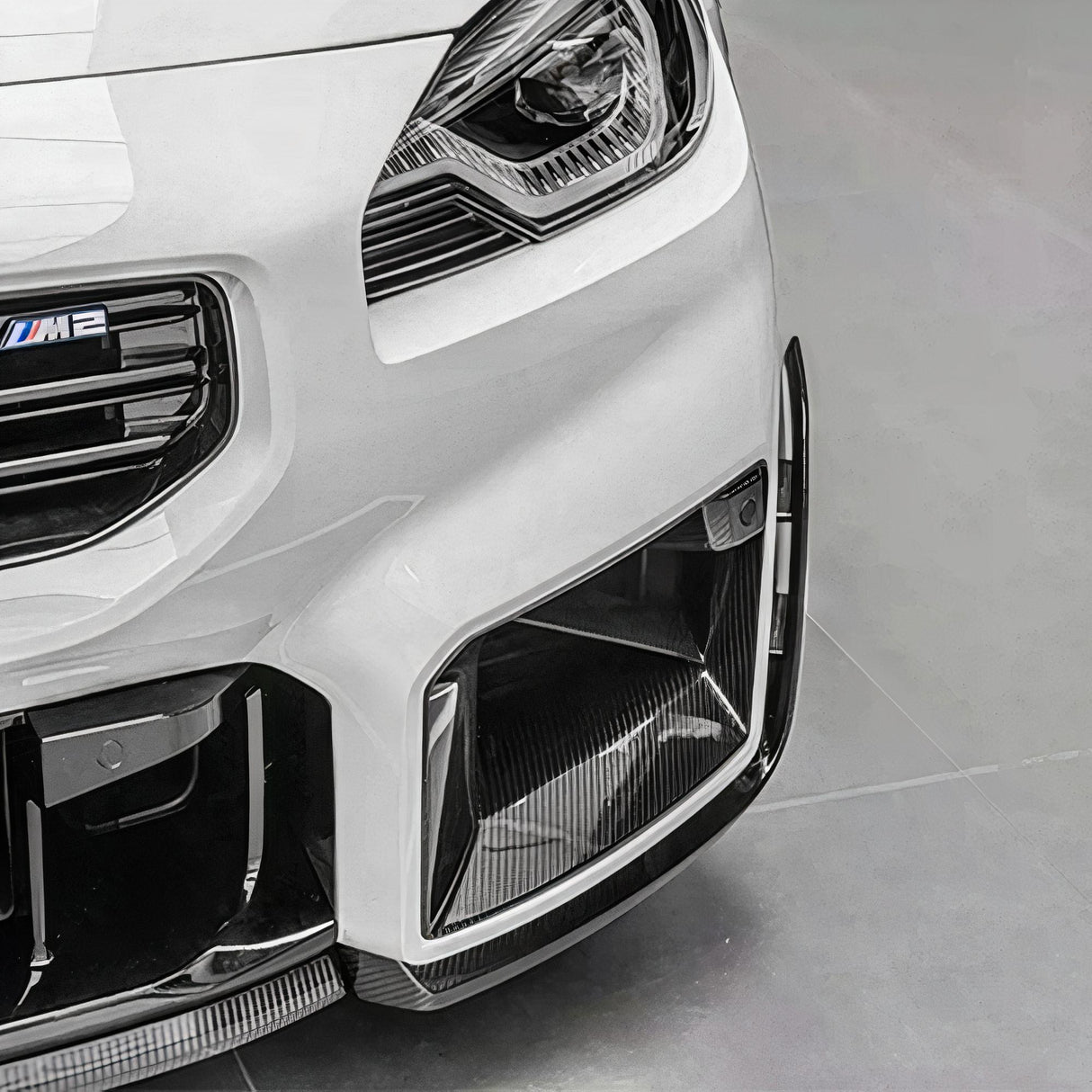 M PERFORMANCE STYLE CARBON FIBER AIR DUCTS FOR BMW G87 M2