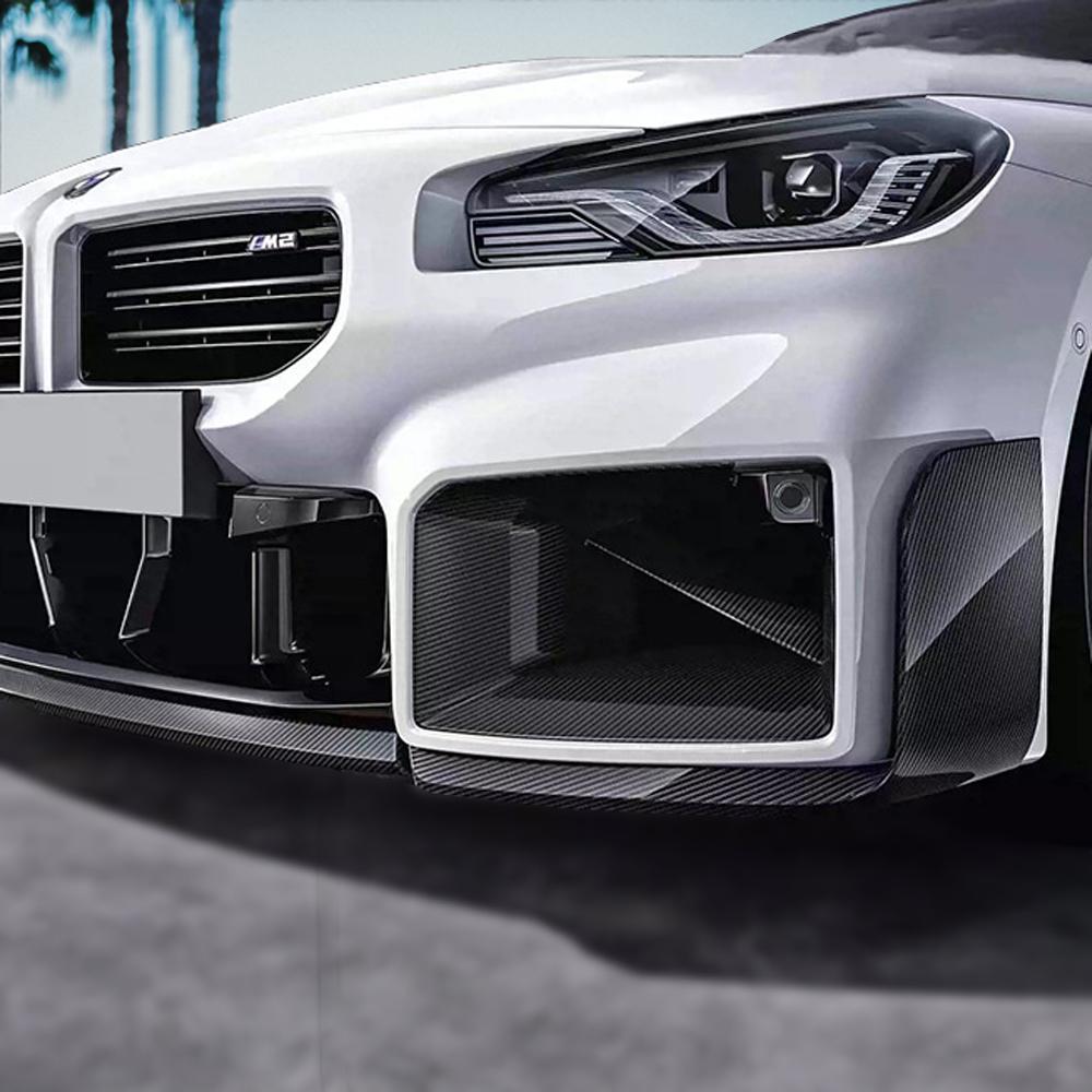 M PERFORMANCE STYLE CARBON FIBER AIR DUCTS FOR BMW G87 M2
