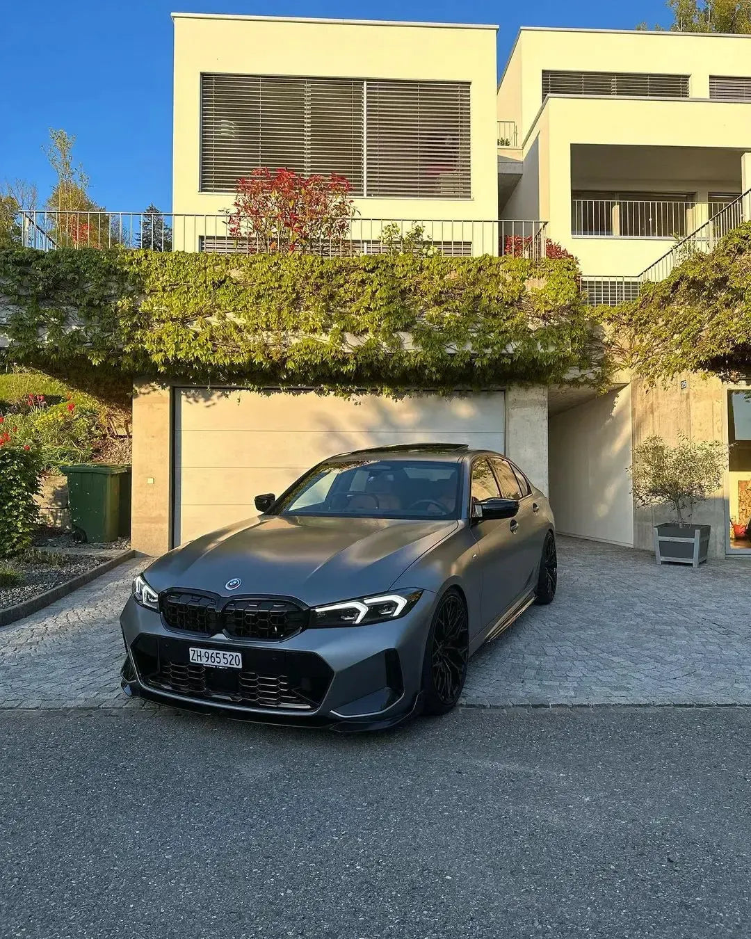 M PERFORMANCE STYLE CARBON FIBRE FRONT LIP FOR BMW G20 3 SERIES