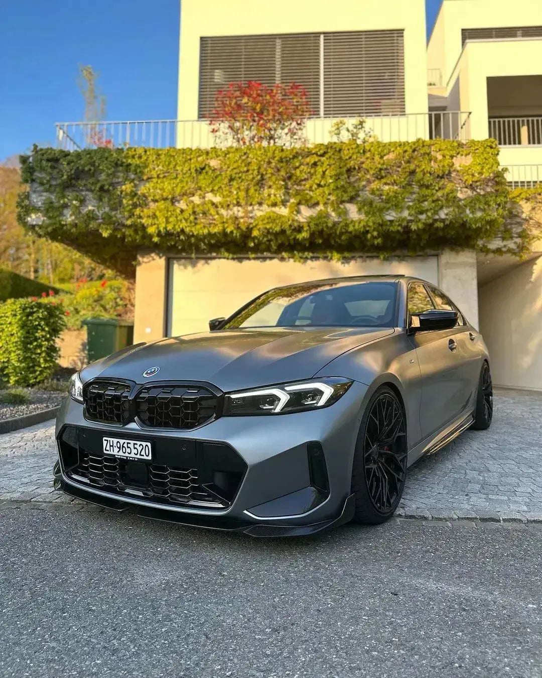 M PERFORMANCE STYLE CARBON FIBRE FRONT LIP FOR BMW G20 3 SERIES