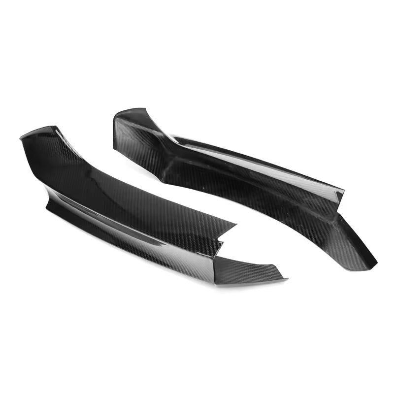 M PERFORMANCE STYLE CARBON FIBER FRONT SPLITTERS FOR BMW F22 2 SERIES