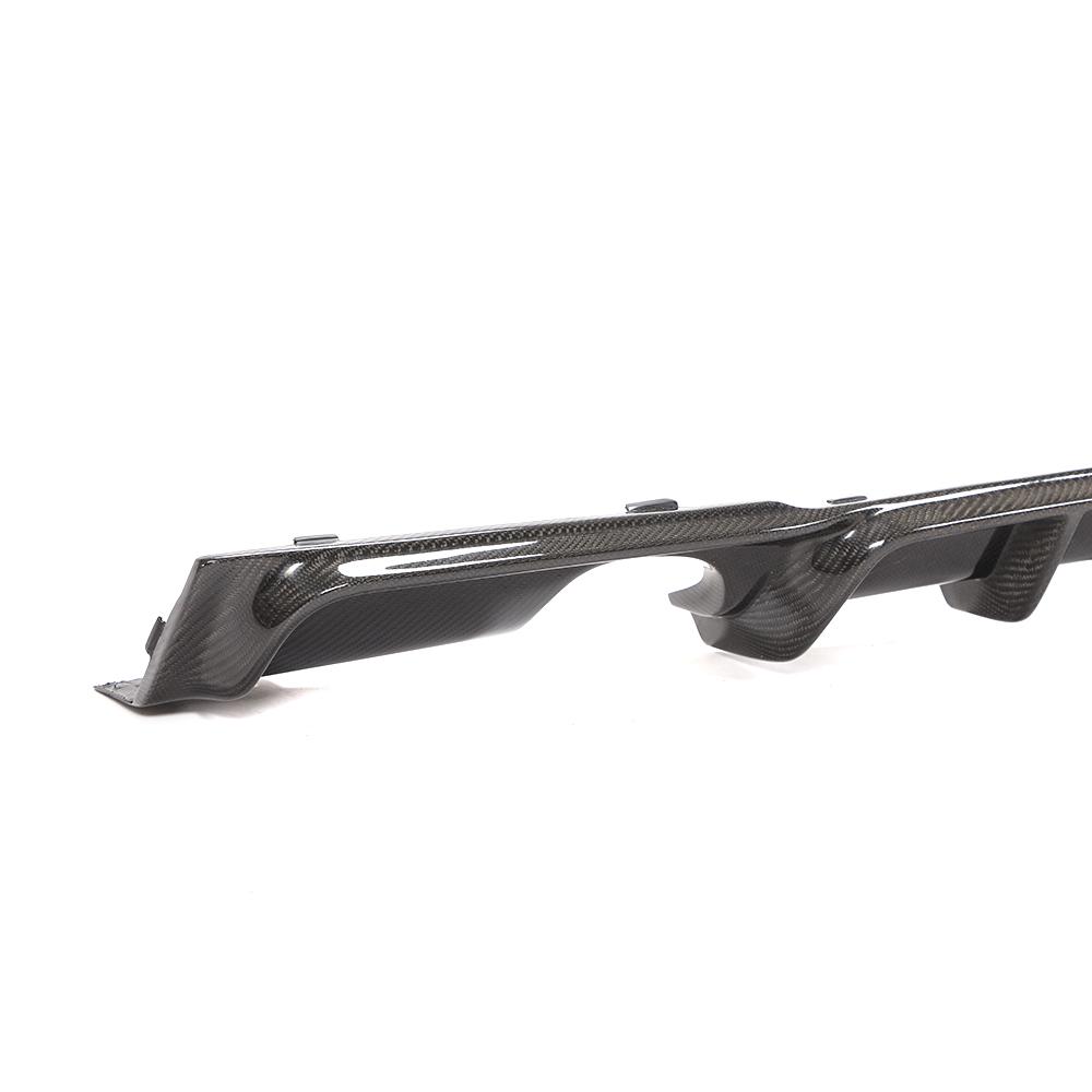 M PERFORMANCE STYLE CARBON FIBRE REAR DIFFUSER WITH BRAKE LIGHT FOR BMW F30 3 SERIES