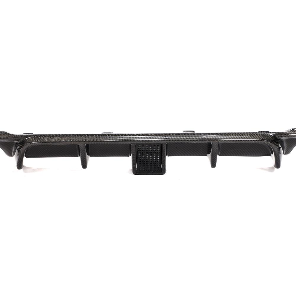 M PERFORMANCE STYLE CARBON FIBRE REAR DIFFUSER WITH BRAKE LIGHT FOR BMW F30 3 SERIES