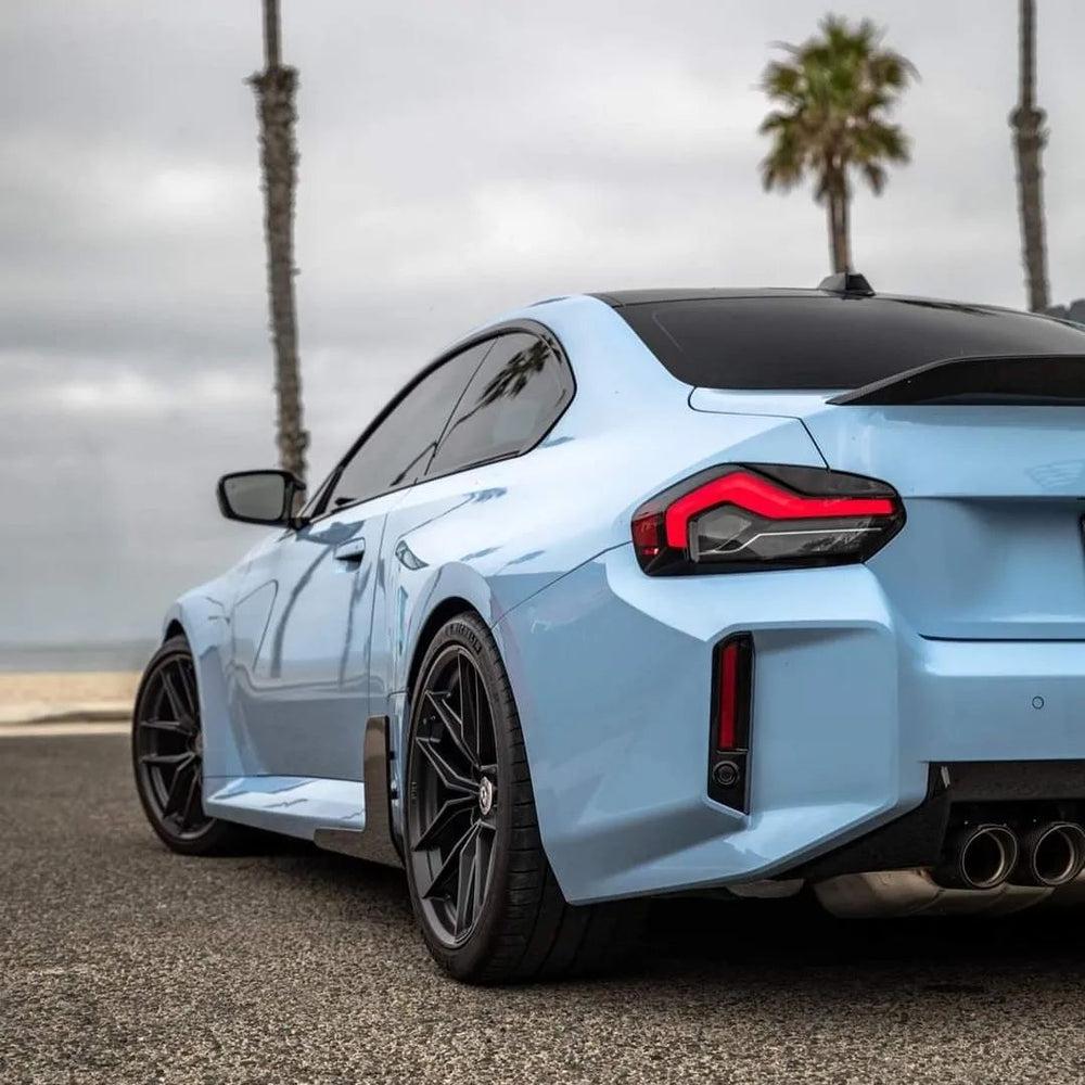 M PERFORMANCE STYLE CARBON FIBER SIDE SKIRT WINGLETS FOR BMW G87 M2