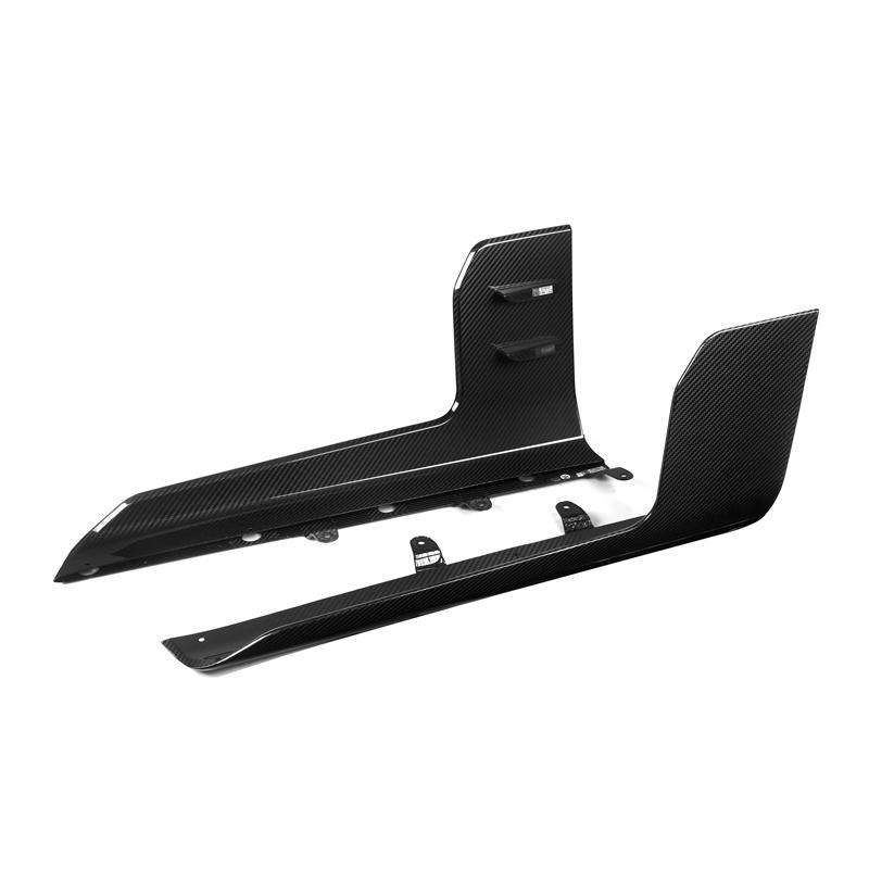 M PERFORMANCE STYLE CARBON FIBER SIDE SKIRT WINGLETS FOR BMW G87 M2