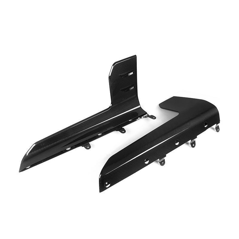M PERFORMANCE STYLE CARBON FIBER SIDE SKIRT WINGLETS FOR BMW G87 M2