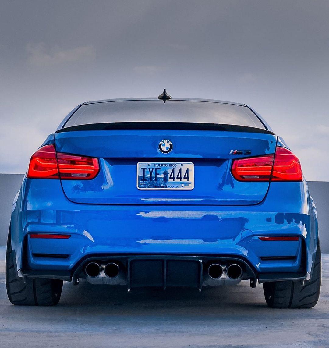 M PERFORMANCE STYLE CARBON FIBER TRUNK SPOILER FOR BMW F80 M3 & F30 3 SERIES