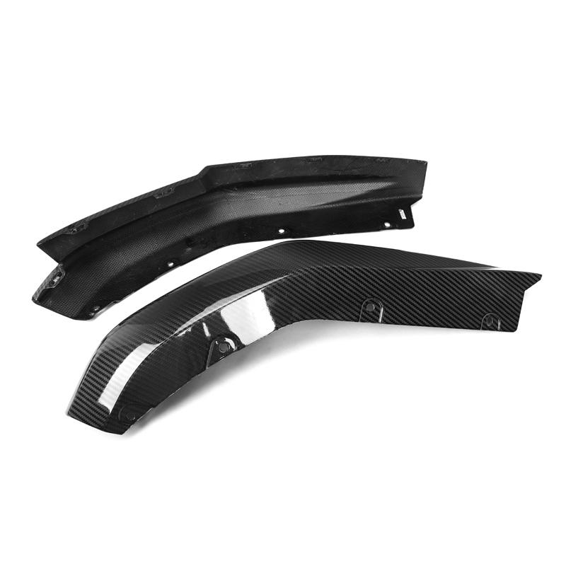 OEM STYLE CARBON FIBER REAR CANARD SPLITTERS FOR BMW G80 M3 / G82 G83 M4