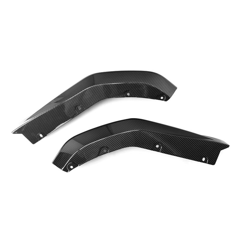 OEM STYLE CARBON FIBER REAR CANARD SPLITTERS FOR BMW G80 M3 / G82 G83 M4