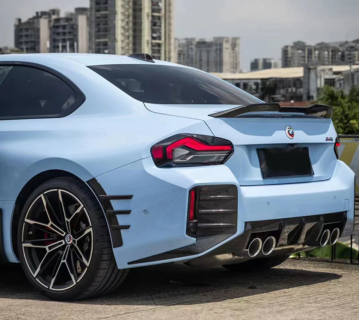 OEM STYLE CARBON FIBER REAR DIFFUSER FOR BMW G87 M2