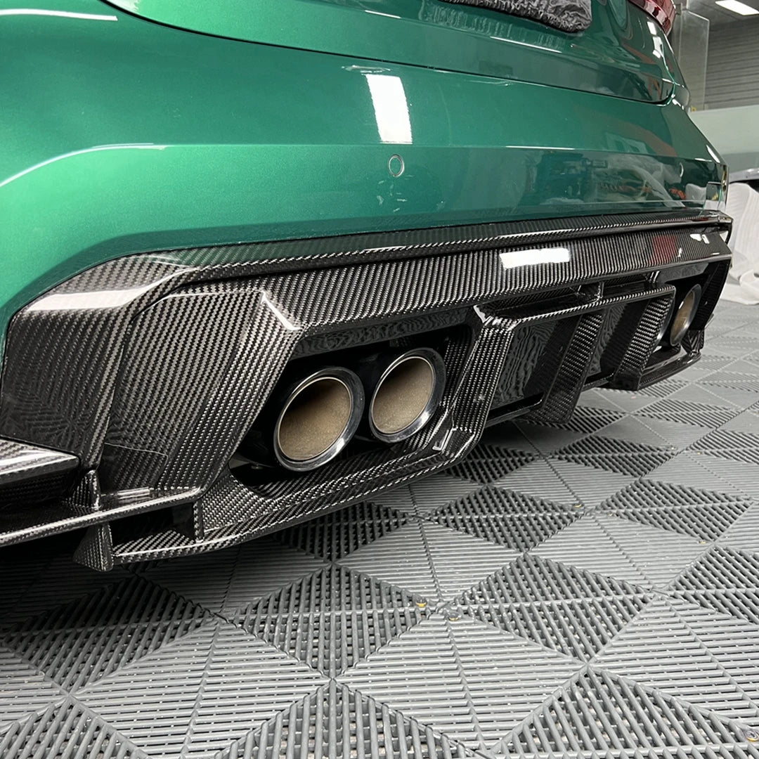 PSM STYLE CARBON FIBER REAR DIFFUSER FOR BMW G80 M3 / G82 G83 M4