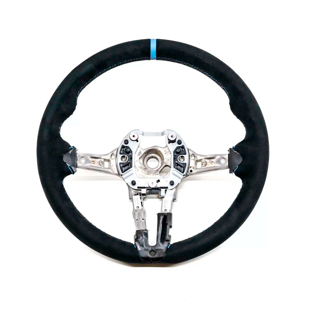 BMW M PERFORMANCE STYLE V2 ALCANTARA STEERING WHEEL - F SERIES
