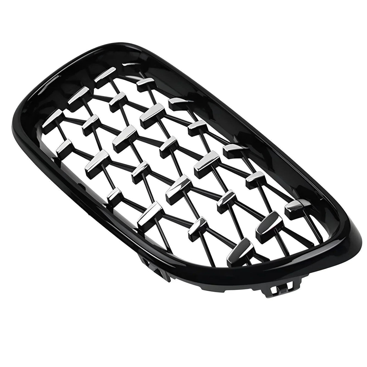 DIAMOND STYLE GLOSS BLACK GRILLE FOR BMW F22 F23 2 SERIES
