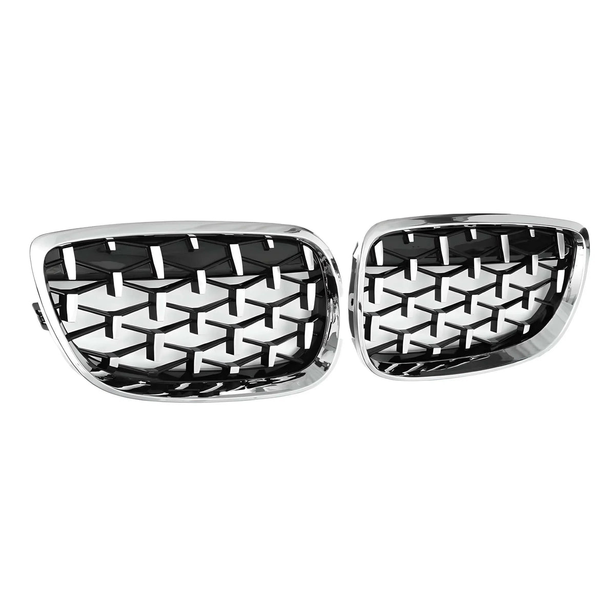 DIAMOND STYLE GLOSS BLACK GRILLE FOR BMW E90 E91 3 SERIES