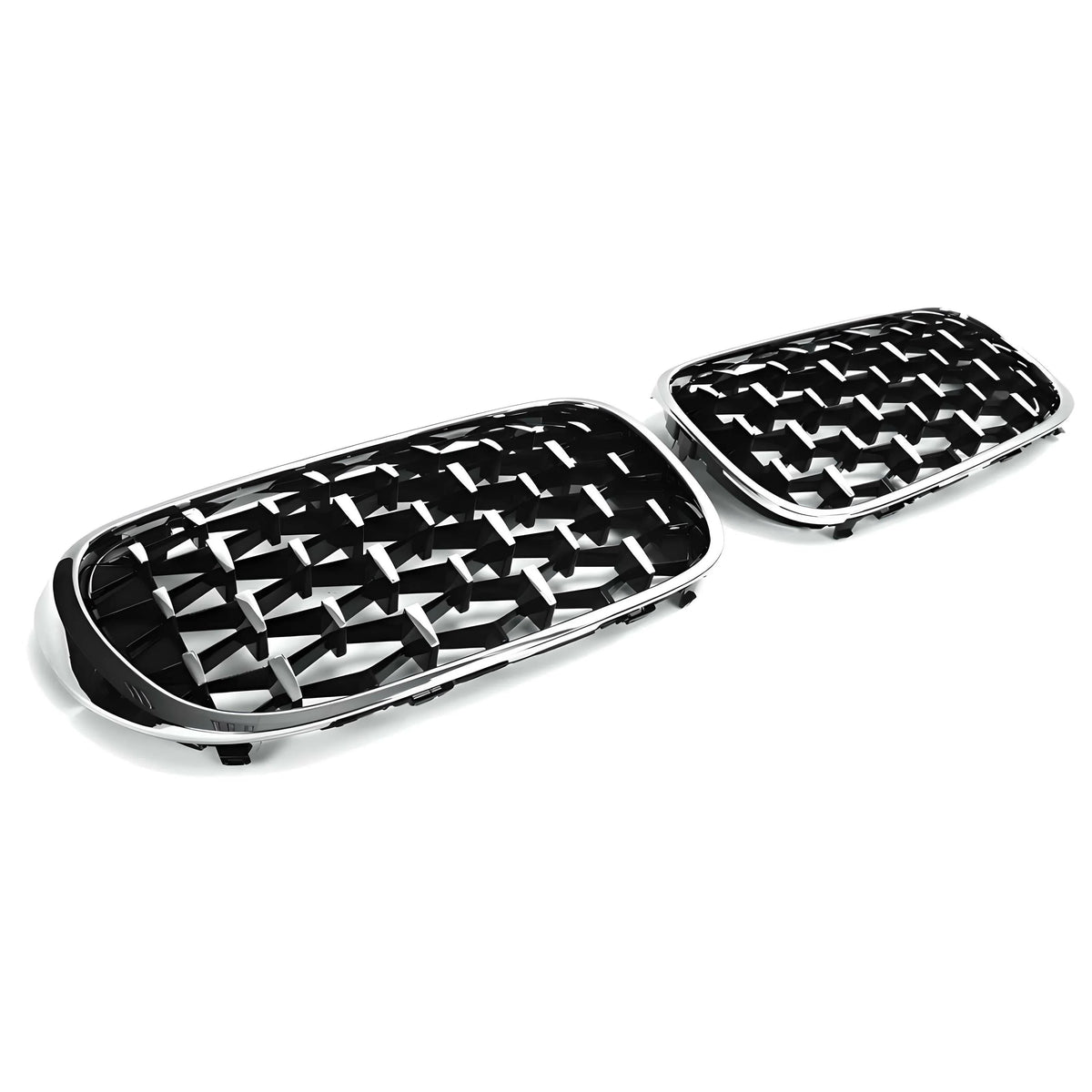 DIAMOND STYLE GLOSS BLACK GRILLE FOR BMW G11 G12 7 SERIES