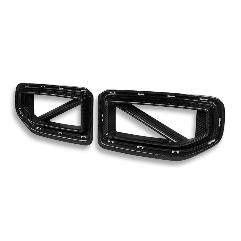 SQ STYLE CARBON FIBER FRONT GRILLES FOR BMW G87 M2