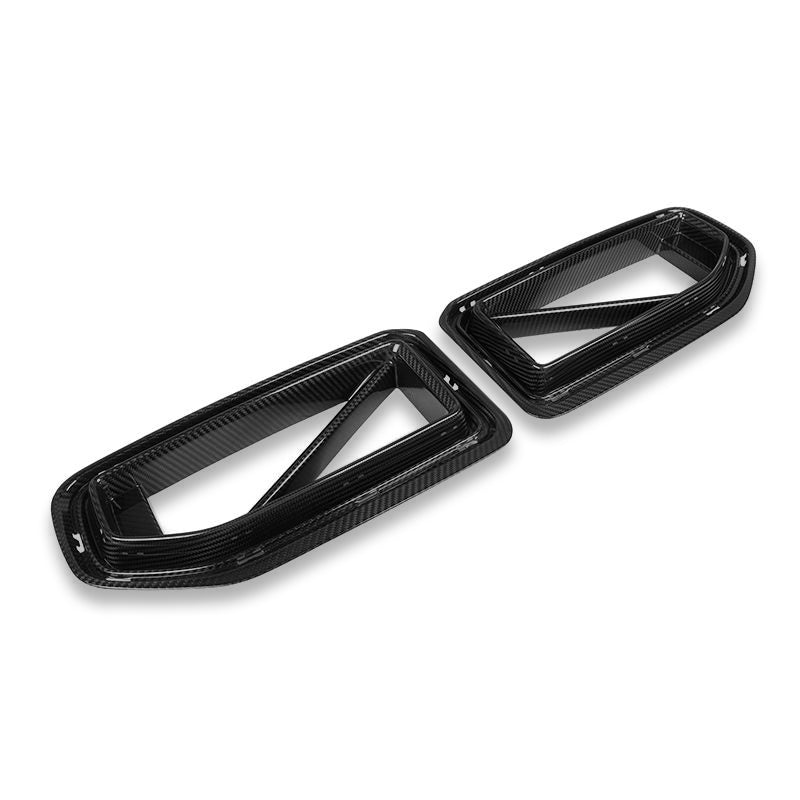 SQ STYLE CARBON FIBER FRONT GRILLES FOR BMW G87 M2