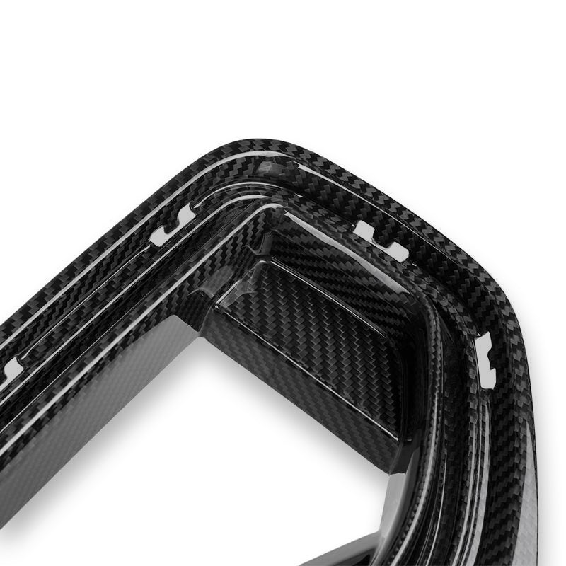 SQ STYLE CARBON FIBER FRONT GRILLES FOR BMW G87 M2