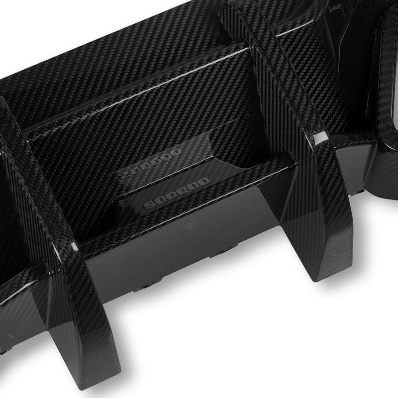 SQ STYLE CARBON FIBER REAR DIFFUSER FOR BMW G87 M2