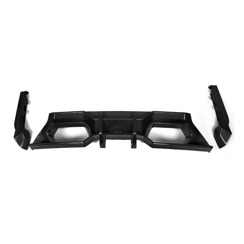 SQ STYLE CARBON FIBER REAR DIFFUSER FOR BMW G87 M2