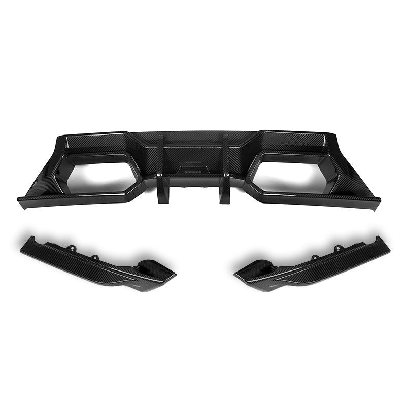 SQ STYLE CARBON FIBER REAR DIFFUSER FOR BMW G87 M2