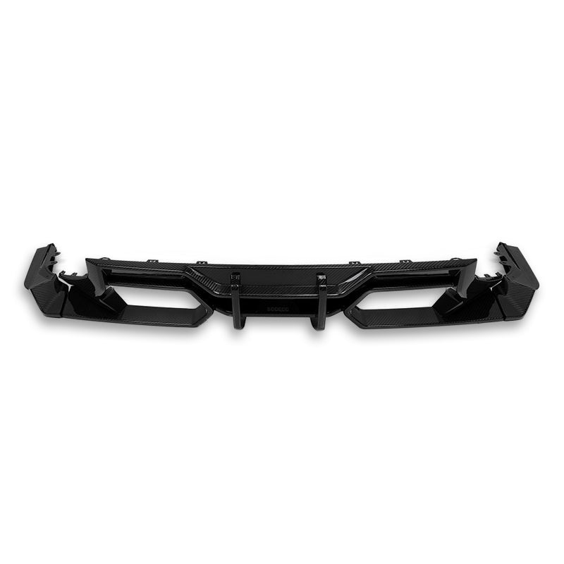 SQ STYLE CARBON FIBER REAR DIFFUSER FOR BMW G87 M2
