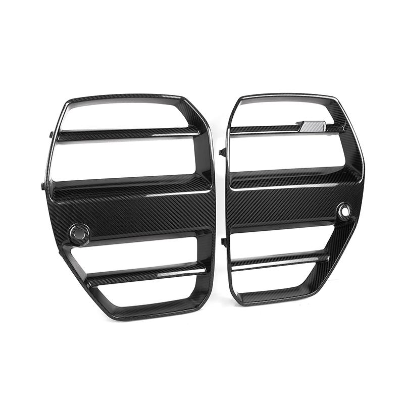ST STYLE CARBON FIBER FRONT GRILLES FOR BMW G80 M3 / G82 G83 M4