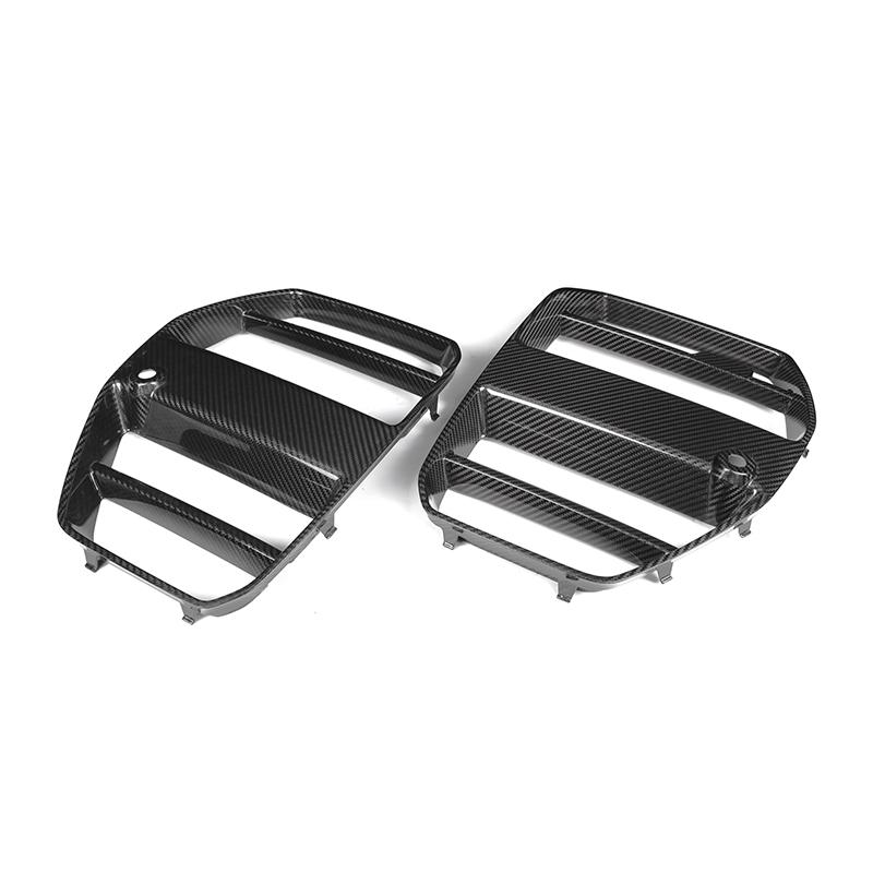 ST STYLE CARBON FIBER FRONT GRILLES FOR BMW G80 M3 / G82 G83 M4