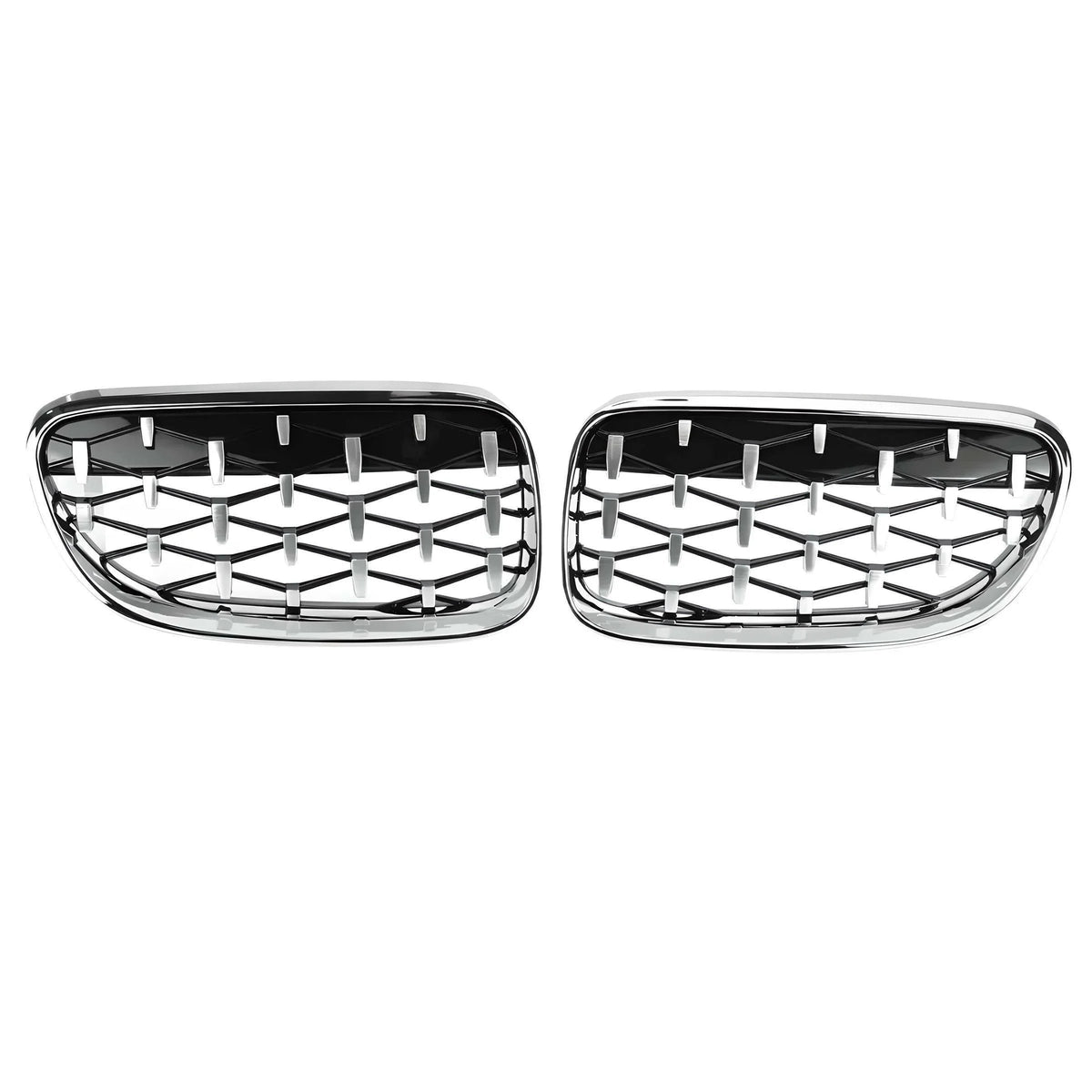 DIAMOND STYLE GLOSS BLACK GRILLE FOR BMW E90 E91 3 SERIES