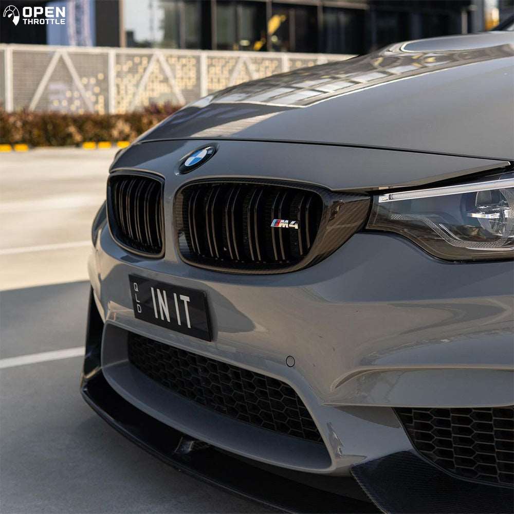 M PERFORMANCE STYLE DRY CARBON FIBRE GRILLE FOR BMW F80 M3 / F82 M4 / F30 3 SERIES / F32 4 SERIES