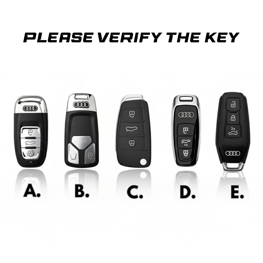 AUDI ALCANTARA KEY CASE