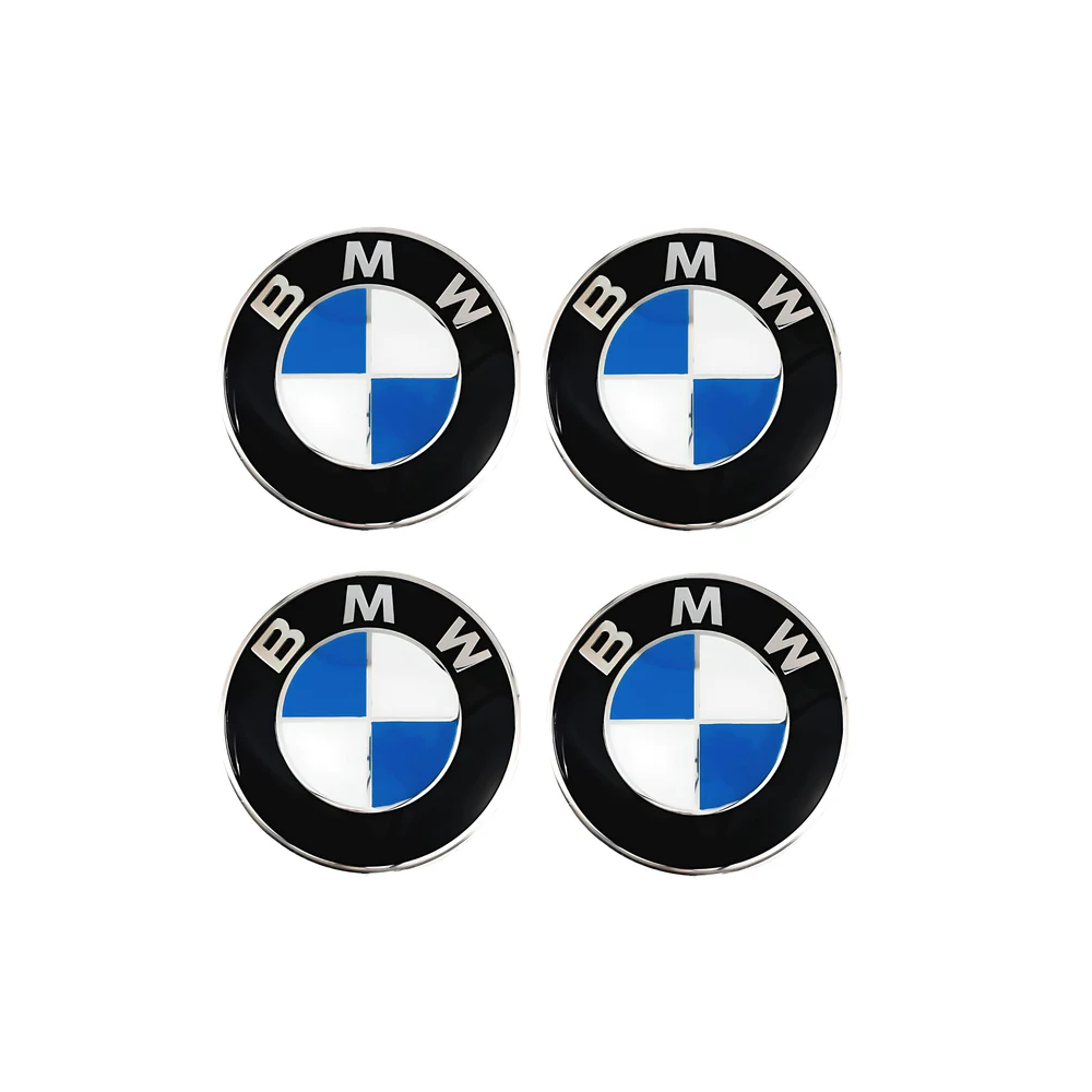 BMW FLOATING WHEEL CENTRE CAP SET