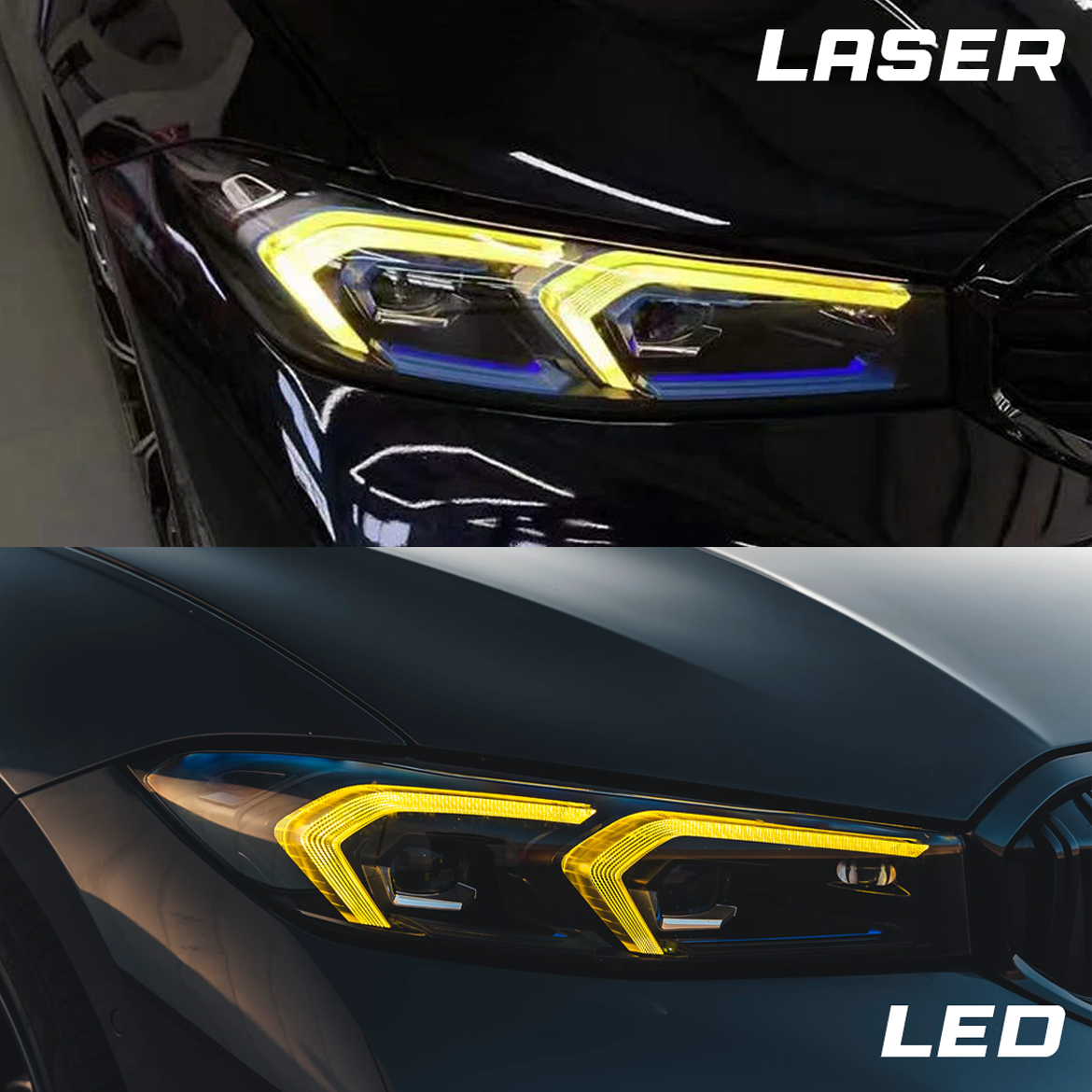 BMW G20 G21 3 SERIES YELLOW DRL KIT