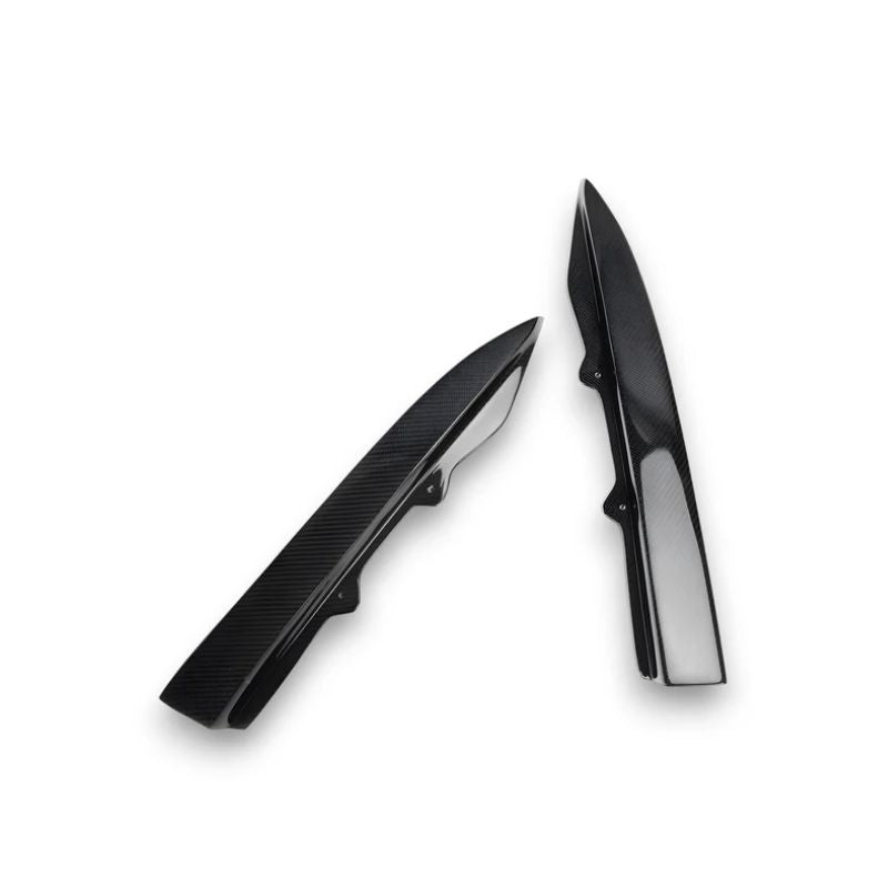CARBON FIBER REAR SPLITTERS FOR BMW F30 3 SERIES