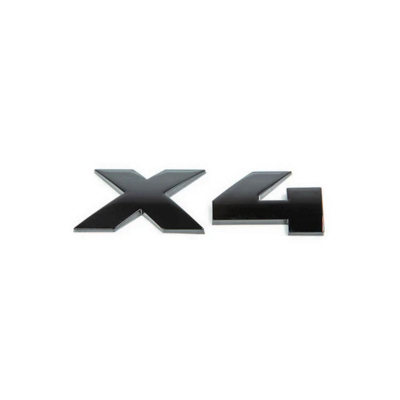 GLOSS BLACK TRUNK EMBLEM FOR BMW G02 F26 X4